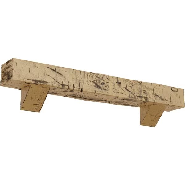 Kit w/ Breckinridge Corbels, NaturaL Pine, 4